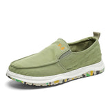 Loafer New Driving Lazy Canvas Shoes LightMen's Vulcanized Shoes Breathable Footwear Men's Flat Shoes Sneaker