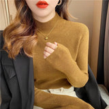 Sweater Women Winter Wool Long Sleeve Women's Cashmere Sweater Women Pull Femme Knit Pullover Womens Sweaters