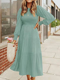 Summer Pleated Dress Women Long Party Dress Ladies Flying Sleeve Fashion Casual A Line Dress For