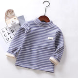 Lining Thick Toddler Boys Girls Sweatshirts Warm Autumn Winter Coat Sweater Baby Long Sleeve Outfit Tracksuit Kids