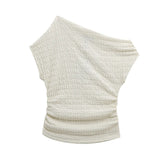 New Knitted Body Dress Solid Color Trouser Set