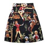Harajuku Pencil Skirts Womens High Waist Mini Lining Bohemian Style Korean Streetwear Retro 50s 60s Vintage Sexy