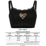 Patchwork Leopard Print Sleeveless Tank Top Women Casual Brown Crop Tops Tees Ladies Summer Fashion Vest Street