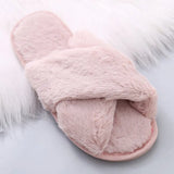 Zingj Slippers Female 2023 Spring Autumn New Women's Moon Flat Bottom Home Indoor And Outdoor Wear Plush Cotton Mop- Outfit
