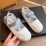 Sticker Derain Shoes Women's Shoes 2025 Autumn New Shoes Children Set Flat Bottoms In Tide Casual Board