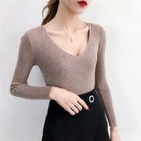 Women Sweaters And Pullovers 2021 Autumn Winter Knitted Warm Women Jumper Slim Stretch Sweater Female Pink Pull