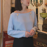 Embroidered Comfortable Shirt For Summer 2025 Light And Casual Polo Collar Beaded Knitted Shirt For