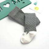 0 to 3 Yrs Lovely Kitten Tights For Baby Girls Dot Toddler Kids Pantyhose Soft Cotton Cat Children Trousers
