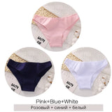Cotton Underwear Women M-2XL Comfortable Panties Ladies Plus Size Underpants Solid Color Briefs Female