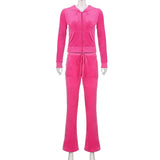Casual Velvet Crop Top Winter Jacket Women Green Pink Zip Up Hoodies Coats Ladies Fashion Skinny Overcoat