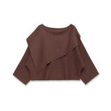 Ear-Side Flower-Print Square Collar Single-D Row Buckle-Suited Short-Sling Sling Vest Wide-Folded Mini Skirt Suit