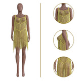 Zingj New Women's Wear Silk Tassel Beach