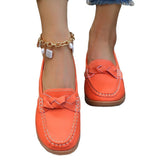Autumn New Lefu Shoes Casual Shoes Bean Shoes Large Size Women's Shoes Flat Heel Elderly Mother Shoes Women's Single