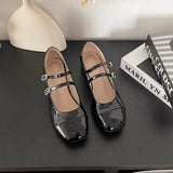 Fairy Style Design Elegant Mary Treasure Shoes Summer New Temperament Thick Heel Increase Thin Single