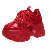 Bottom Dad Shoes Female 2025 Spring And Autumn New Running Shoes Korean Version Tide Sports Style Casual Shoes Fashion Women's