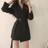 Zingj Suit Jacket Female Net Red 2024 Spring Suit Female Jacket Chic Black Korean Version Of The British Wind Casual
