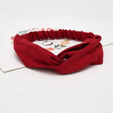 Headband Cross Top Knot Elastic Hair Bands Soft Solid Color Girls Hairband Hair Accessories Twisted Knotted