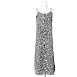 2021 Summer Leopard Midi Dress Woman Sleeveless Camisole Dress Korean Female Sundress Leisure