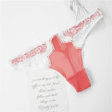 3 Pcs/Lot T-Back Underwear Women Sexy Soft Lace Panties Thong And G Strings Female Seamless Lace Hipster Lingerie
