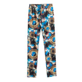 Pattern Girls Leggings Spring Summer Girls Tights Pants Kids Trousers Leggings for Girls Elasticity Breathable