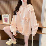 3D Bow Hoodie- Outfit