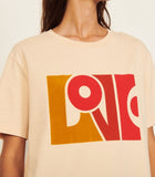 Spring and Summer New Letter Printing Cotton Round Neck Women Short-sleeved