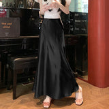 Fishtail Skirt Half-Dress Girl Summer Slimmed-Up Dress With A Long