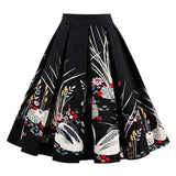 Harajuku Plaid Skirt Women 2021 New Y2k High Waist Midi Retro Vintage Skirts Cotton Swing A-line Streetwear Vintage
