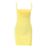 Y2K Bodycon Slip Mini DressOutfit