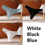 Cotton Panties Women G-String Ladies Sexy Panties Ladies Ladies Thong Underwear Solid Color Comfortable Lace Edge