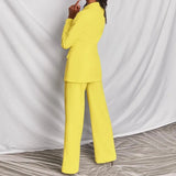 Spring and Autumn New Women's Wear Leisure Suit Suit Professional Suit 2 Peice Set Women Office Attire Women Suit