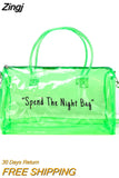 Transparent Waterproof Yoga Gym Bag Outdoor Sports Fitness Handbag Unisex Hiking Yoga Messenger Bag Workout Shoulder
