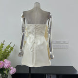 Three-Dimensional Large Flowers With A Bra Strap To The Ass Wedding Birthday Will Be Sweet And Salty Body Evening