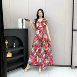Zingj Printed Short-Sleeved