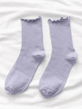 Ruffle Folds Socks- Outfit