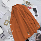 Zingj Jacket Female Korean Joker 2024 Spring And Autumn New Korean Version White Temperament Casual Metal Buckle Small Suit