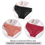 3PCS/Set Transparent Mesh Women's Panties Low Waist Ladies Briefs Female Underpants Fashion Girl Panty Lingerie