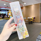 Children Cute Cartoon Fruit Elastic Hair Bands Girls Baby Lovely Rubber Bands Ponytail Holder Kids Hair