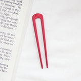 Hair Sticks Women Hairclip Simplicity Colorful U Shape Girls Hairpins Hair Sticks Hair Accessories Headwear 2021