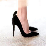High-Heeled Women's Thin Heel 2025 Pointed Spring New Etiquette Single Shoes Professional Commuter Do Not Tired Work