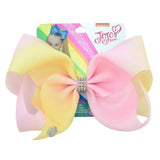 JoJo Bows Hair Clip Large Hair Bow Kids Handmade Metalic Printed Ribbon Knot Jumbo JOJO SIWA Hair Accessories For