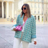 Autumn 2025 Women's Ethnic Style Quilted Cotton Printed Cotton Clothes And Cotton