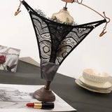 Sexy Lace Thongs Transparante Underwear Sexy Seamless Underpant Low Waist Lingerie Seduction Sexy Women's Panties