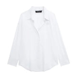 2025 Women's Silk Shirt Loose Spring Casual Street