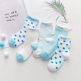Pairs/lot 0 to 7 Years Spring Summer Thin Mesh Socks For Girls Boys Cute Animal Children's Thin Sock Baby Newborn Short