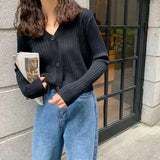 Clothing 2022 New Trendy Spring And Autumn Large Size Cardigan Knitted Jacket Loose Short Outerwear