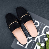 And Autumn Flat Bottom Bag Head Half Slippers Women Lazy Outside Wearing Casual Square Muller Single Shoe Size 41-44