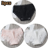 Cotton Panties Women Comfortable Underwears Sexy Middle-Waisted Underpants Female Lingerie Big Size Ladies