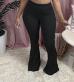 Autumn Sexy High Waist Tight Flared