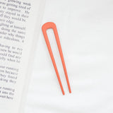 Hair Sticks Women Hairclip Simplicity Colorful U Shape Girls Hairpins Hair Sticks Hair Accessories Headwear 2021